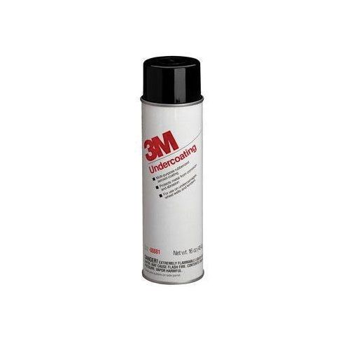 3M 08881 Undercoating, 16 oz, Black, Aerosol, Rubberized (Y/N): Yes