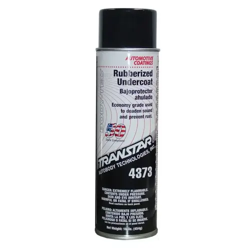 Extremely Flammable Rubberized Undercoat, 20 oz Aerosol Can, Black