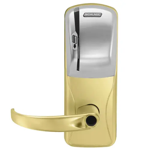 Electric Mortise Lock Satin Brass