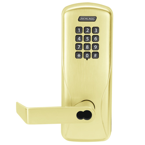 Electric Mortise Lock Bright Brass