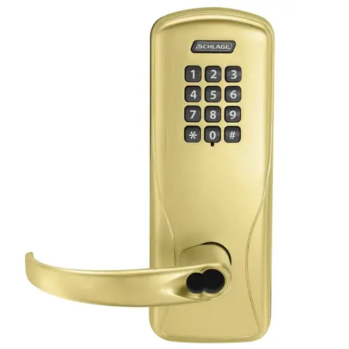 Electric Mortise Lock Satin Brass