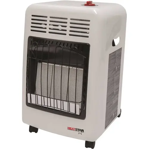 Heatstar HS18CH 18,000 BTU White Propane Cabinet Space Heater