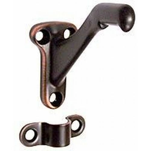 Aluminum Handrail Bracket Aged Bronze Finish