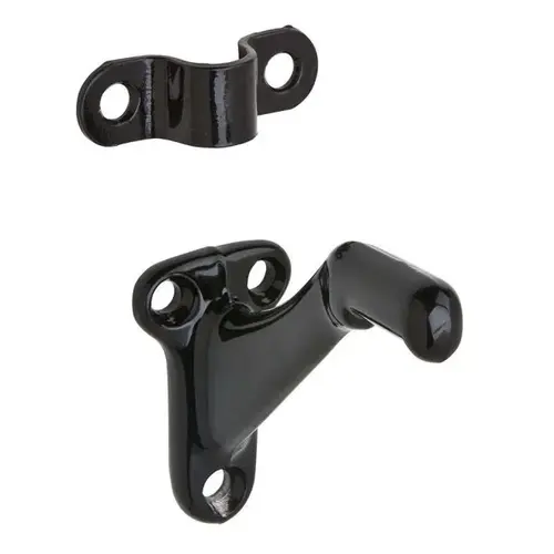 IVES 059B-19 Bracket Black Brass Handrail Black