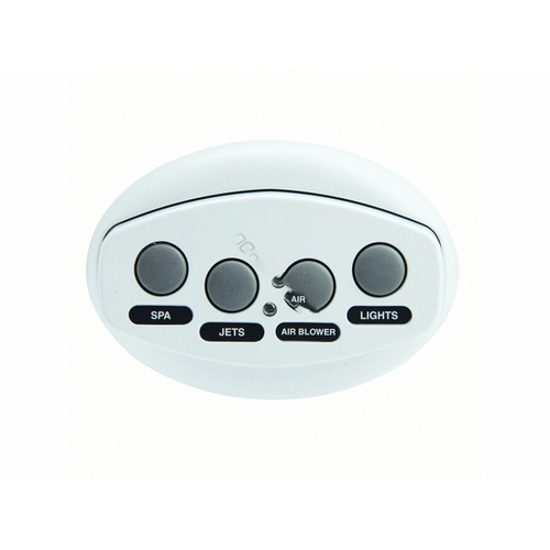 Gray Is4 4-function Spa-side Remote Control With 150' Cord 5 Vdc