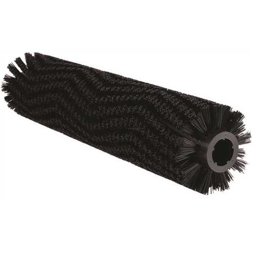 16 in. Heavy-Duty Poly Brush for T12 Crylindrical (2 Required) black