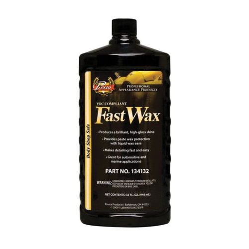 Car Wax, 1 qt, Liquid, Blue, Wax