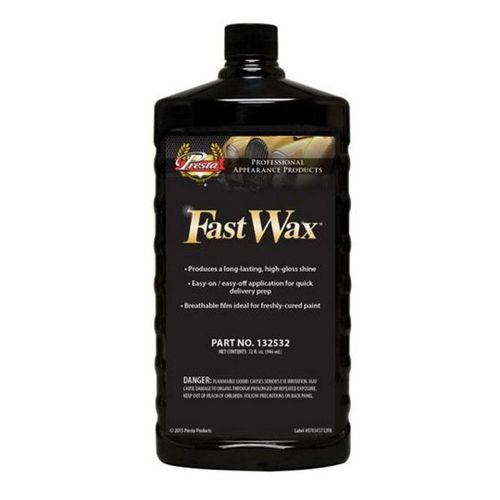 Presta Products 132532 Fast Wax, 32 oz Bottle, Blue