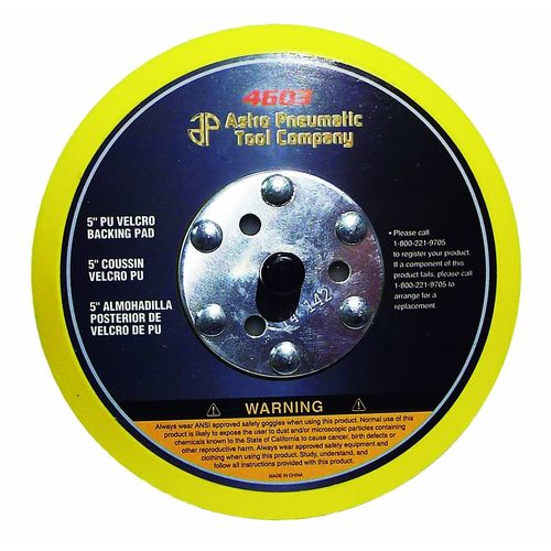 Astro Pneumatic Tool Company 4603 5"PU VELCRO BACKING PAD