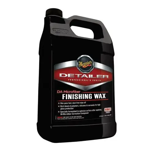 Finishing Wax, 1 gal Can, High Gloss, Blue/Gray, Liquid