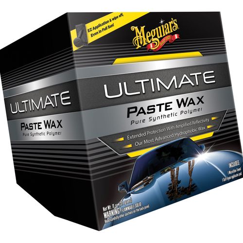 Meguiar's G18211 Ultimate Wax, 11 oz Tin Box, Shine, Cream Colored, Paste