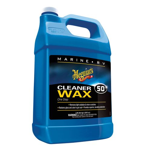 One Step Marine/RV Cleaner Wax, 1 gal Can, Cream Colored, Liquid