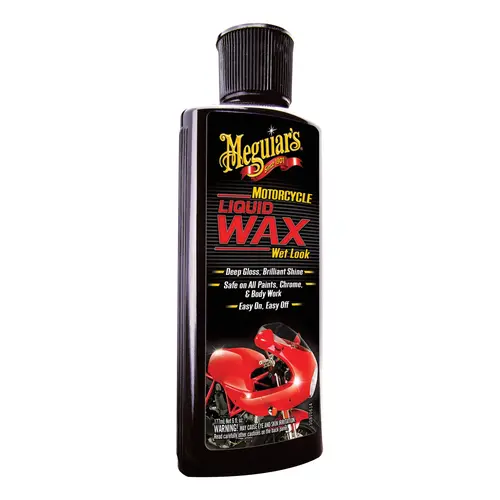 Wax, 6 oz Bottle, Glossy Shine, Creamy Ivory, Liquid