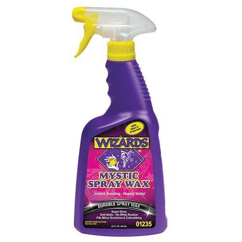 WIZARDS 01235 Mystic Spray Wax, 22 oz Spray Bottle, Off-White, Liquid