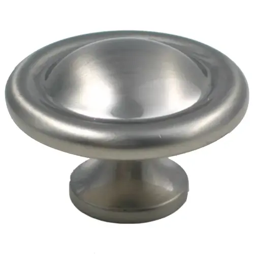 1-1/2" Cabinet Knob Satin Nickel Finish