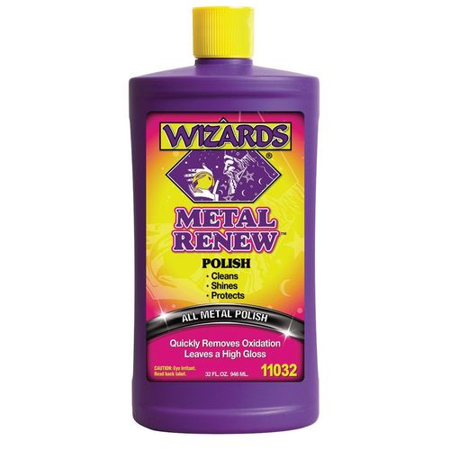 Metal Renew Liquid Polish, 32 fl-oz, Off-White, Viscous Liquid