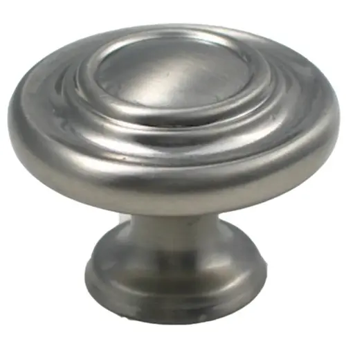 1-5/16" Cabinet Knob Satin Nickel Finish