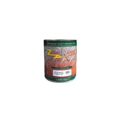 ZeroRust AR-62GA-CA AR-62GA-CA High Solid Rust and Corrosion Control Coating, 1 gal Can, Black