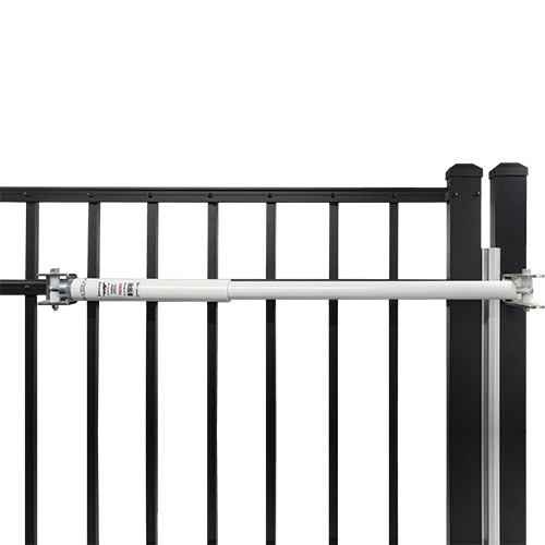 Lockey TB650W Adjustable Hydraulic Gate Closer For Gates 150-250 lbs White