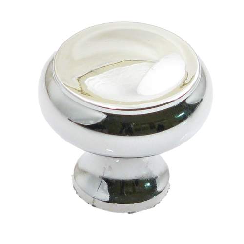 1-1/4" Cabinet Knob Bright Chrome Finish