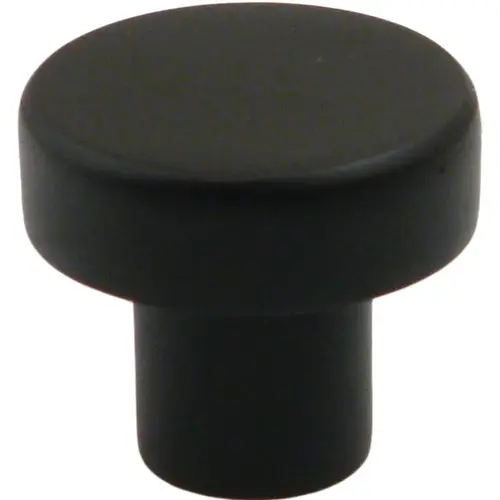 1-1/8" Modern Round Cabinet Knob Oil Rubbed Bronze Finish