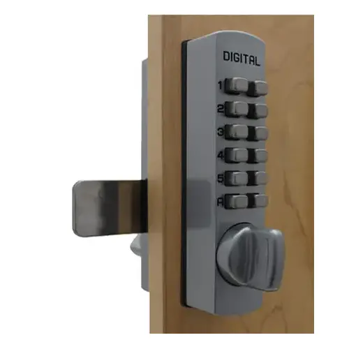 Mechanical Surface/Rim Mount Digital Keyless Combination Lock Oil Rubbed Bronze