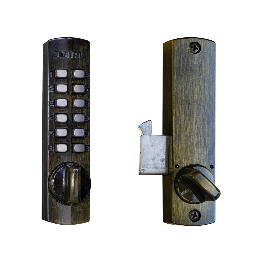 る ;D Lockey C150-AB Mechanical Hook Bolt Keyless Digital