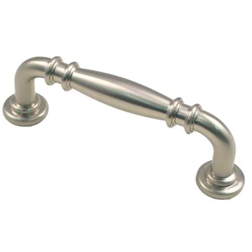 3" Center to Center Double Knuckle Cabinet Pull Satin Nickel Finish