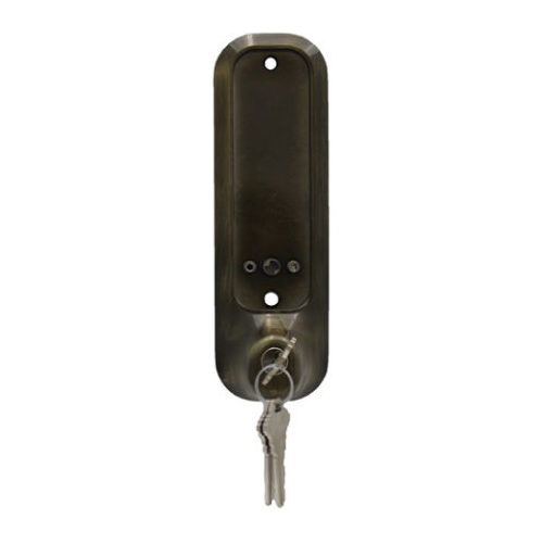 Add-On Key Override System Antique Brass