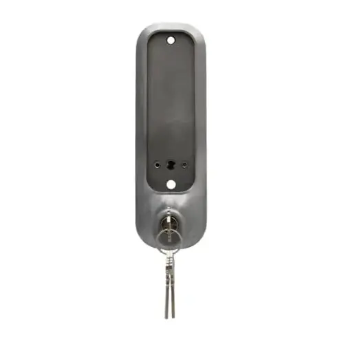 Add-On Key Override System Satin Chrome