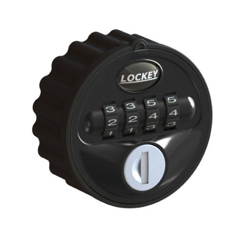 Lockey MC728-B Mechanical Combination Lock Black