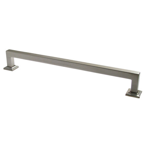 11" Modern Square Cabinet Pull Satin Nickel Finish