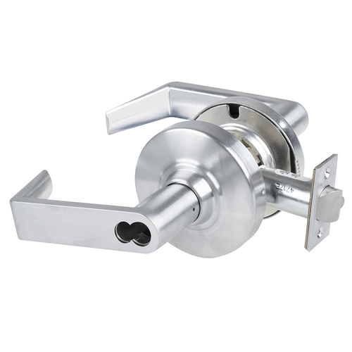 Cylindrical Lock Satin Chrome