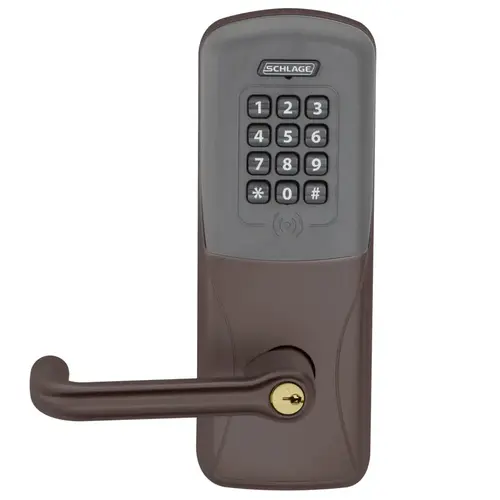 Electric Mortise Lock Aged Bronze