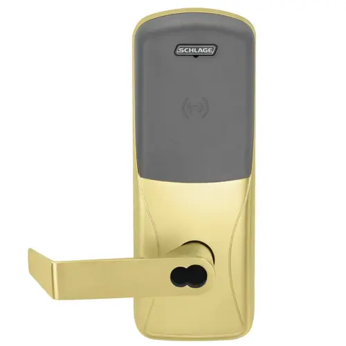 Electric Mortise Lock Satin Brass