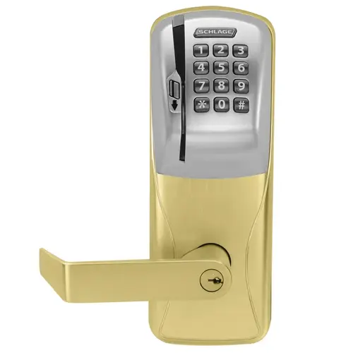 Electric Mortise Lock Satin Brass