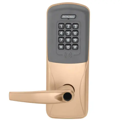 Electric Mortise Lock Satin Bronze Clear Coated