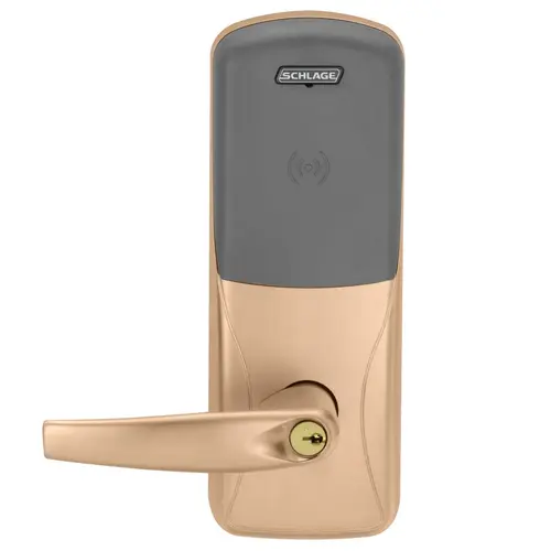 Electric Mortise Lock Satin Bronze Clear Coated