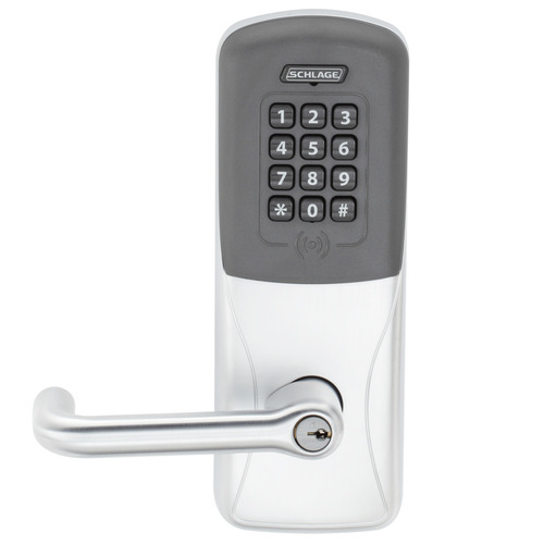 Electric Mortise Lock Bright Chrome