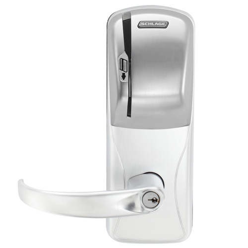 Electric Mortise Lock Bright Chrome