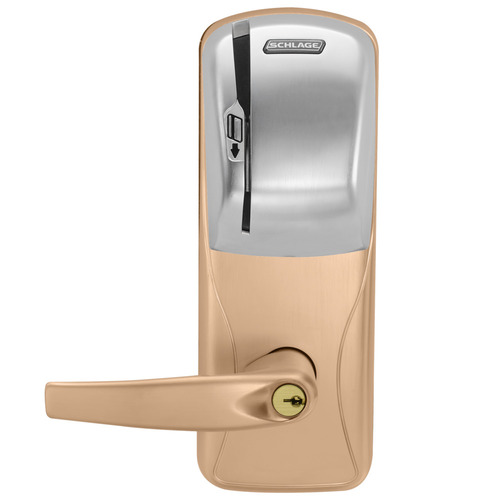 Electric Mortise Lock Satin Bronze Clear Coated