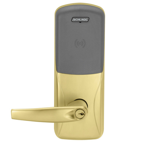 Electric Mortise Lock Satin Brass