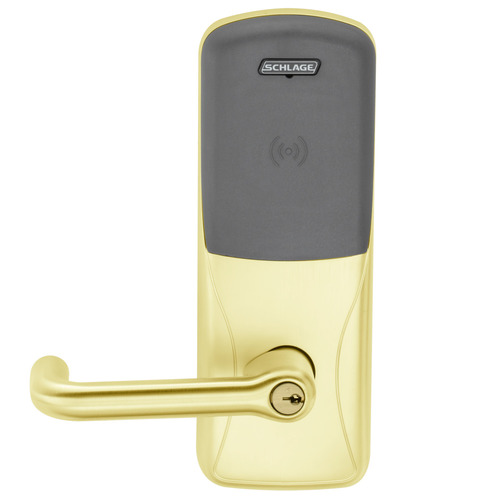 Electric Mortise Lock Bright Brass