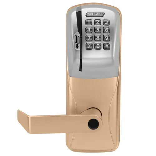 Electric Mortise Lock Satin Bronze Clear Coated