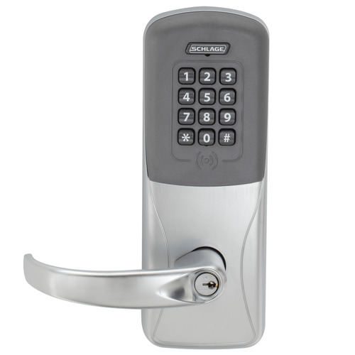 Electric Cylindrical Lock Satin Chrome