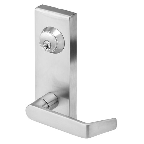 Nightlatch Replacement Trim with Eclipse Escutcheon Satin Stainless Steel Finish