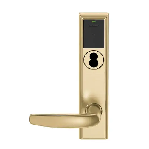 Wireless Mortise Lock Satin Brass