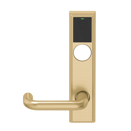 Wireless Mortise Lock Satin Brass