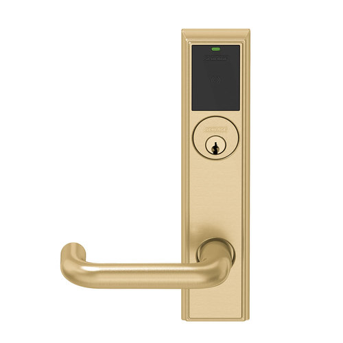 Wireless Mortise Lock Satin Brass