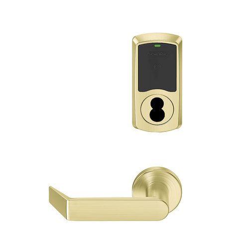 Wireless Mortise Lock Satin Brass